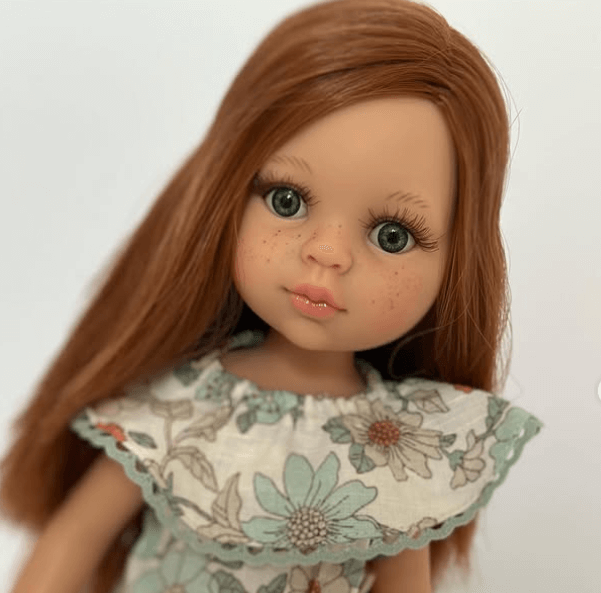 Куколка с веснушками Красавица 🍭Размер: 32 см 🍭Имеет легкий аромат ванили