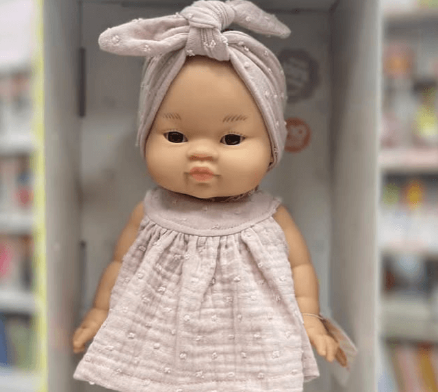 Пупс в платье Милый пупс  Элитные куколки от лучших испанских мастеров.