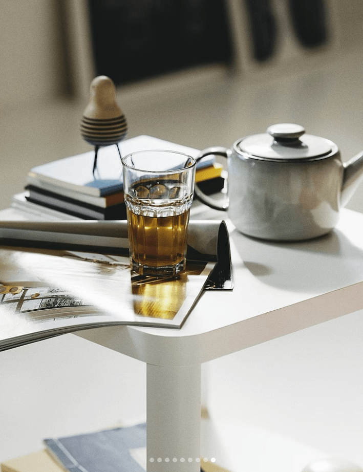 Стакан Покал темно-синее стекло