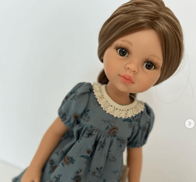 Элитные куколки от лучших испанских мастеров. 🍭Размер: 32 см 🍭Имеет легкий аромат ванили