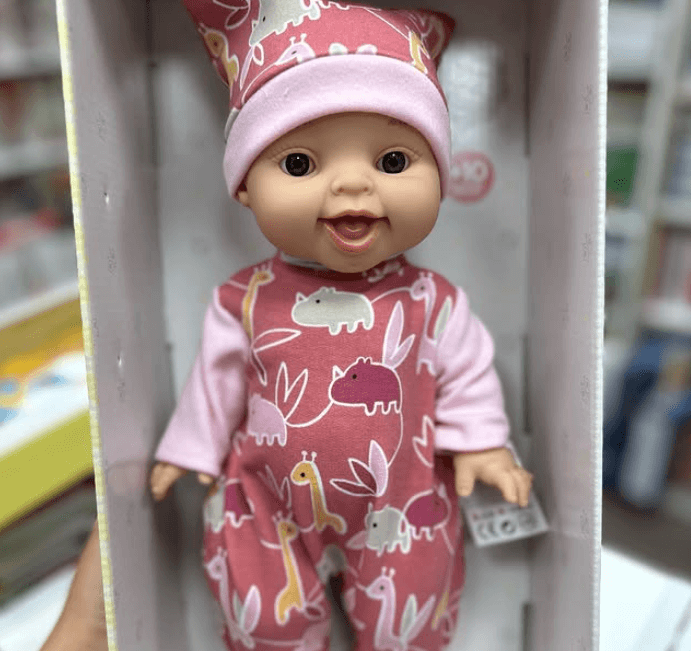 Малыш милый в шапке 🍭Вкусно пахнет ванилькой. 🍭Размер: 34 см.