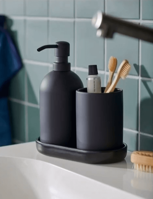 Набор для ванной ГАНШЁН цвет черный