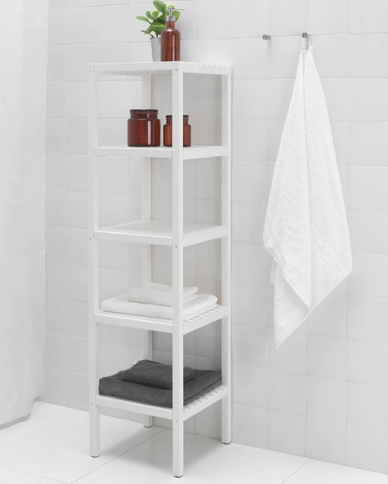 Компактный стеллаж Мускан цвет белый
