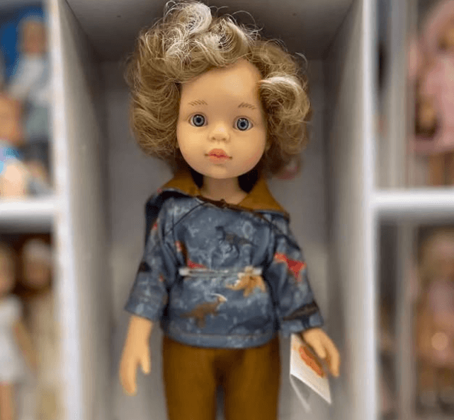 Красавец😍Кукла с кудрями шикарными 🍭Размер: 32 см 🍭Имеет легкий аромат ванили