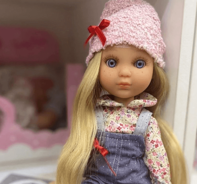 Шарнирная куколка Ева от лучших испанских мастеров.🌸Рост 35 см ​ 🌸Сделана полностью из винила ​