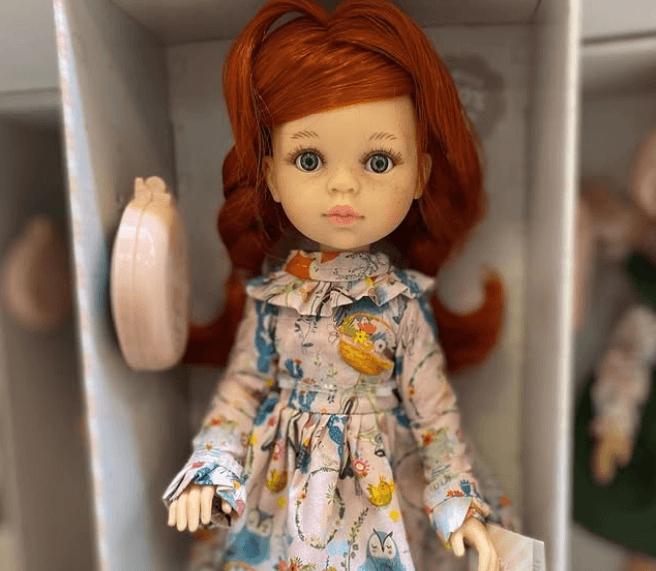 Куколка красавица рыжая Шарнирная красавица🥰Размер: 32 см 🍭Имеет легкий аромат ванили