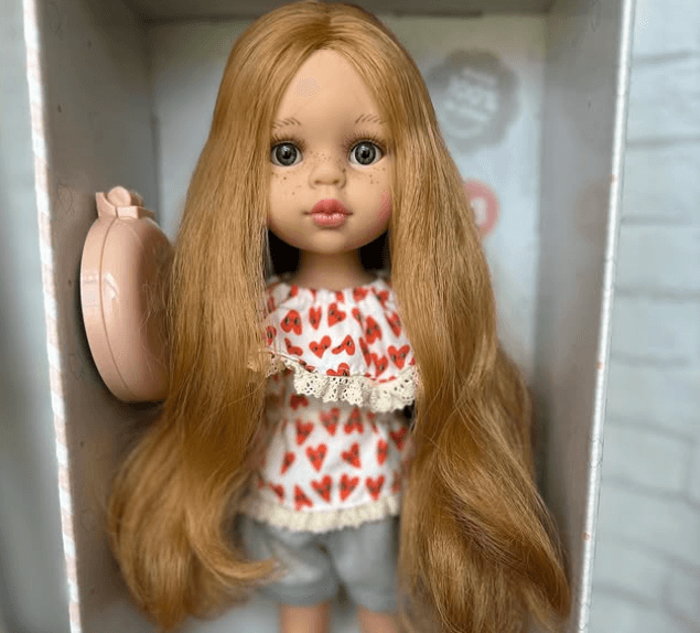 Куколка с длинными волосами Красавица Даша. ✨Размер: 32 см ✨Вкусно пахнет ванилькой