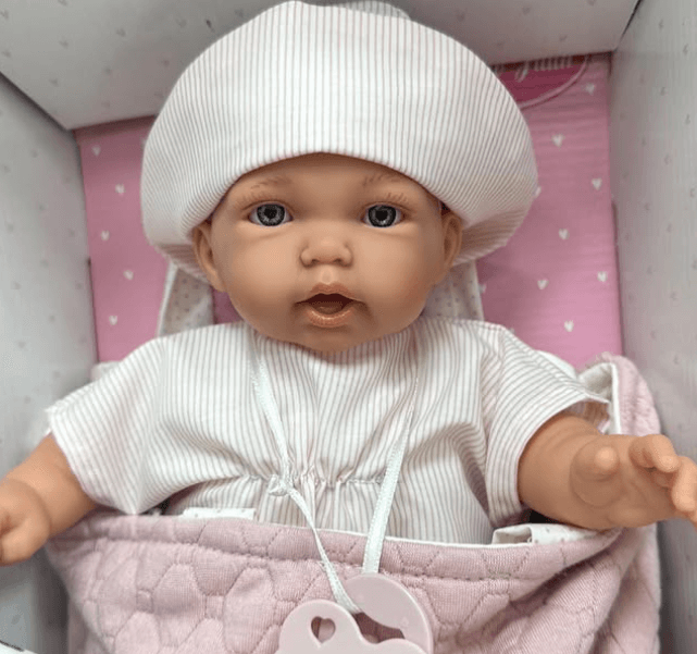 Очаровательная малышка плачет и зовёт маму с папой.💕Испания 💕Размер: 27 см