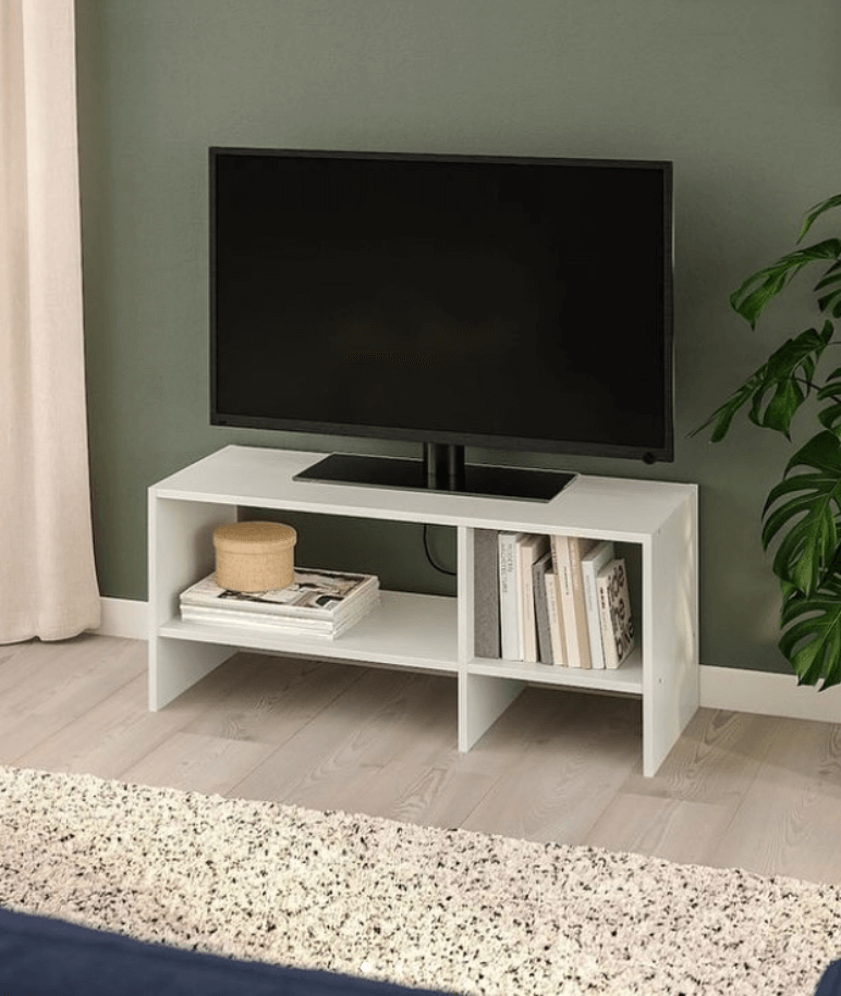 Тумба под телевизор Баггебо цвет белый