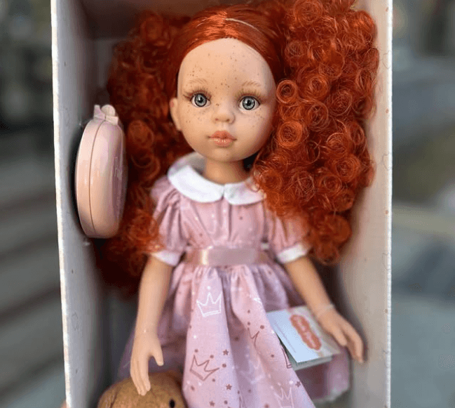 Шикарная Рыжая милашка кудряшка 😍😍😍🍭Размер: 32 см 🍭Имеет легкий аромат ванили