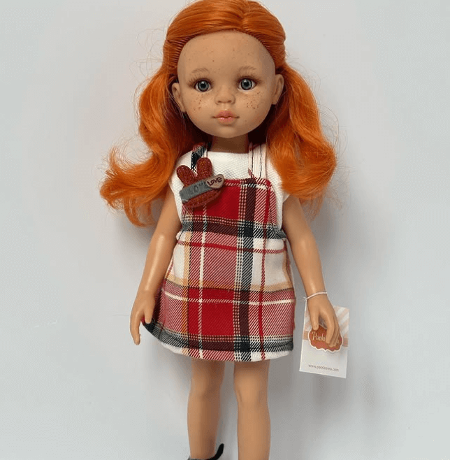 Кукла рыжая 🍭Размер: 32 см 🍭Имеет легкий аромат ванили