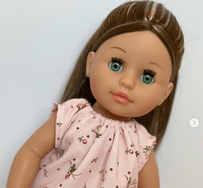 Красавица из новой коллекции❤️🍭Размер: 42 см 🍭Вкусно пахнет ванилькойПроизводство куколок осуществляется только в Испании,