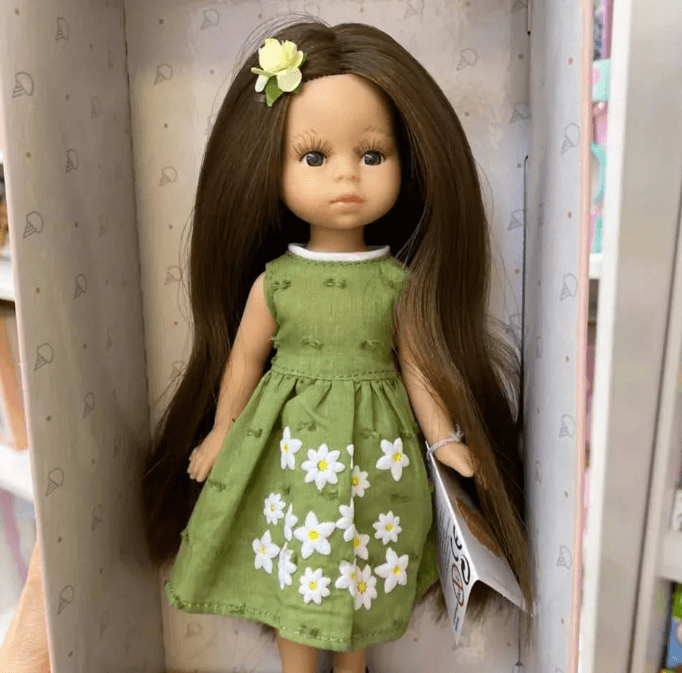 Милашка Кукла с длинными волосами ☺️✨Размер: 21 см ✨Вкусно пахнет ванилькой