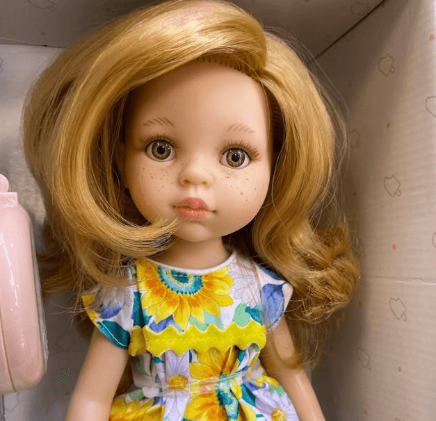 Очень милая куколка.🍭Размер: 32 см 🍭Имеет легкий аромат ванили