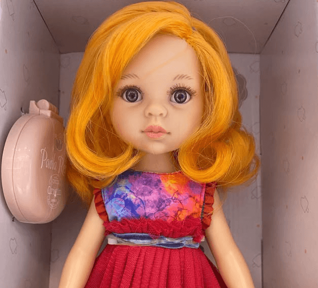 Яркая куколка🥰🍭Размер: 32 см 🍭Имеет легкий аромат ванили