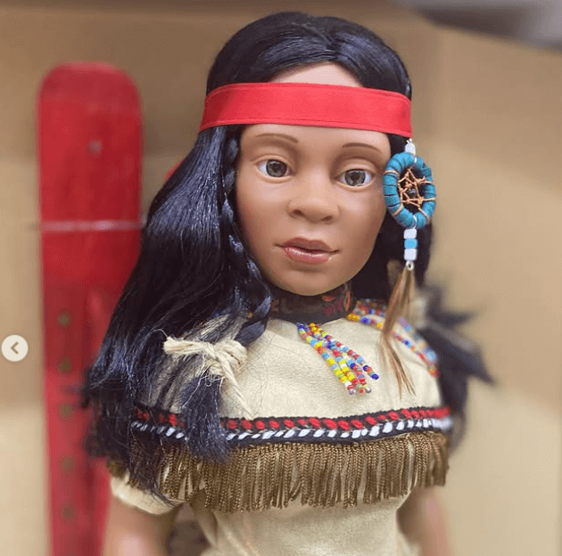 Шаманка индийская .Индейские шаманы во все времена играли важную роль в индейском обществе.