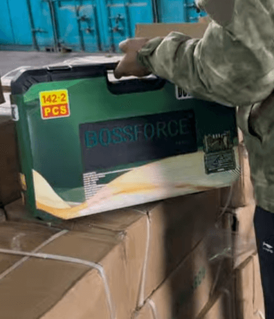 Набор инструментов BOSSFORCE 144 предметов