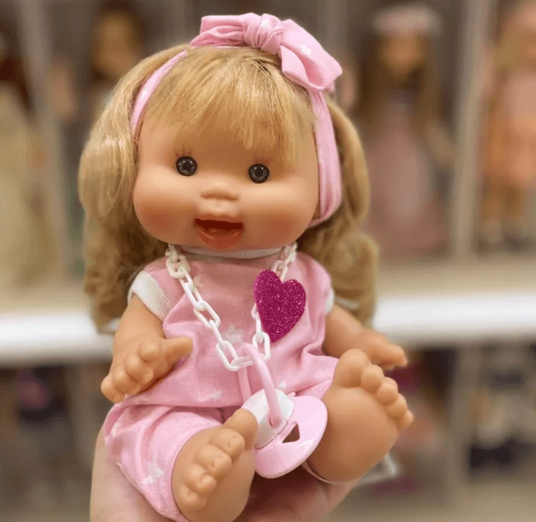 ✨26 см Пупс с очеровательной улыбкой Блондинка