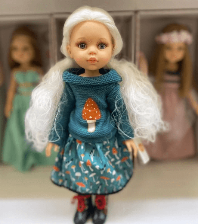 Шарнирная красавица🥰🍭Размер: 32 см 🍭Имеет легкий аромат ванили 🍭Испания