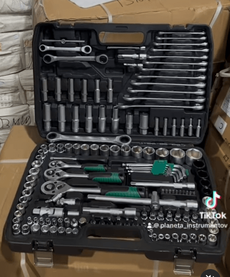 Набор инструментов Циклон 151 предметов