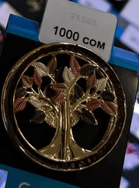 Брошь на магнитах "Дерево жизни"