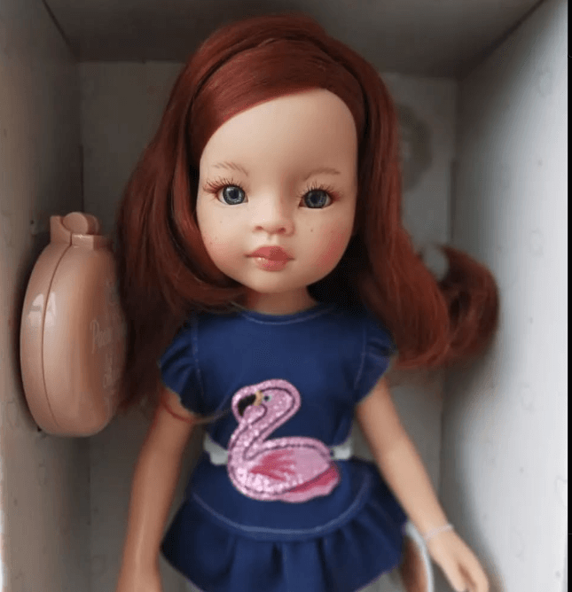 Очень красивая куколка🥰🍭Размер: 32 см 🍭Имеет легкий аромат ванили