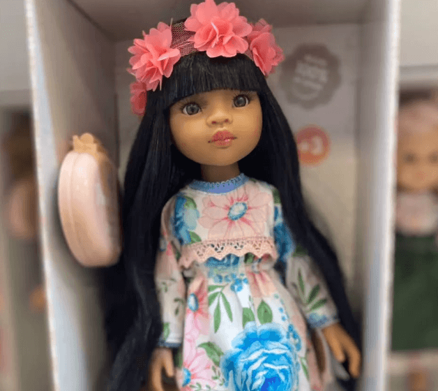 Шикарная куколка.✨Размер: 32 см ✨Вкусно пахнет ванилькой