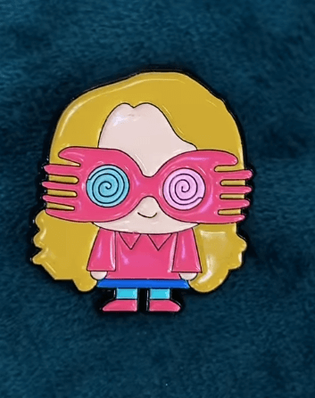 Брошь "Полумна Лавгуд" из Гарри Поттера