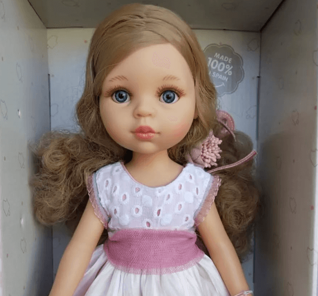 Очень нежная куколка💕Размер: 32 см 💕Вкусно пахнет ванилькой