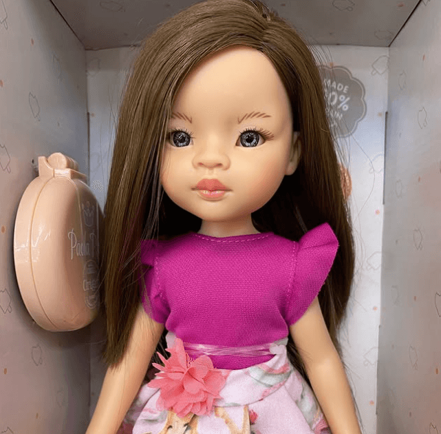 Невероятная куколка🥰🍦Размер: 32 см 🍦Имеет легкий аромат ванили 🍦Волосы густые, прошиты по всей голове.
