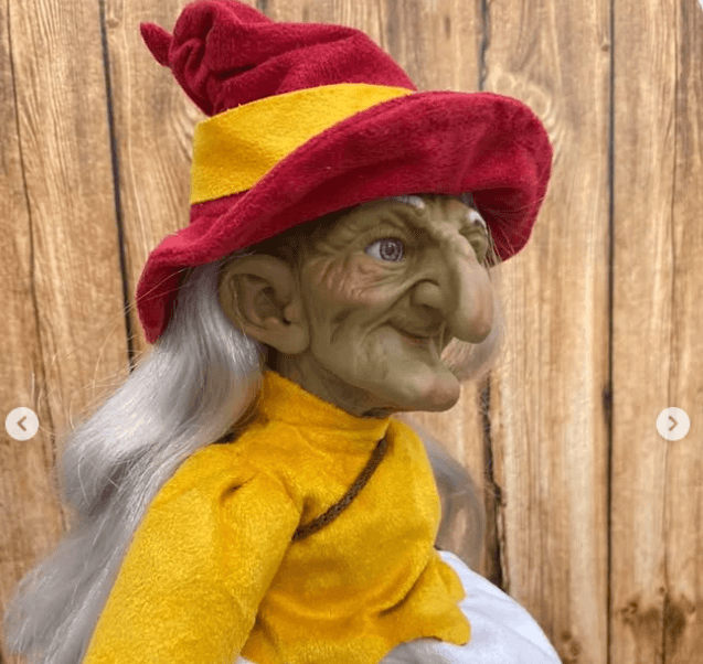 «Бруиксета – ведьма пещер, озер и источников. 💫Испания 💫Рост эльфа 28 см