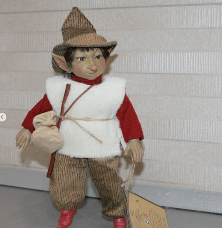 ✨ Производство Испания ✨Рост эльфика 28 см ✨Тело мягконабивное Однажды Мидхир влюбился в жену ирландского короля, которого звали Эохаид.