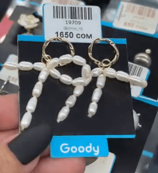 Жемчужная сережка Колбаски