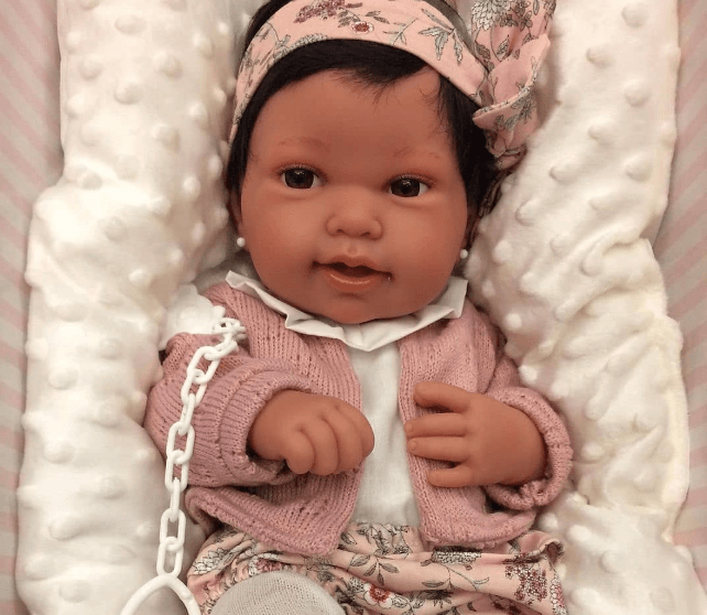 ✨Размер: 42 см Чудесная малышка🥰✨Полностью виниловая. ✨мягкая подушка в комплекте.