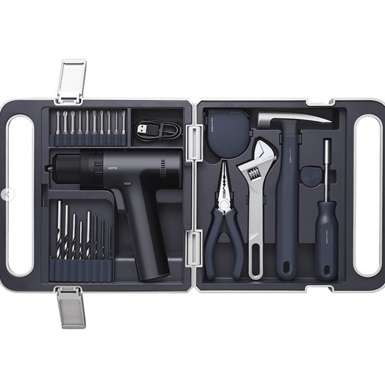 Электрическая дрель-шуруповерт Xiaomi HOTO Manual Tool Set (QWDZGJ002)