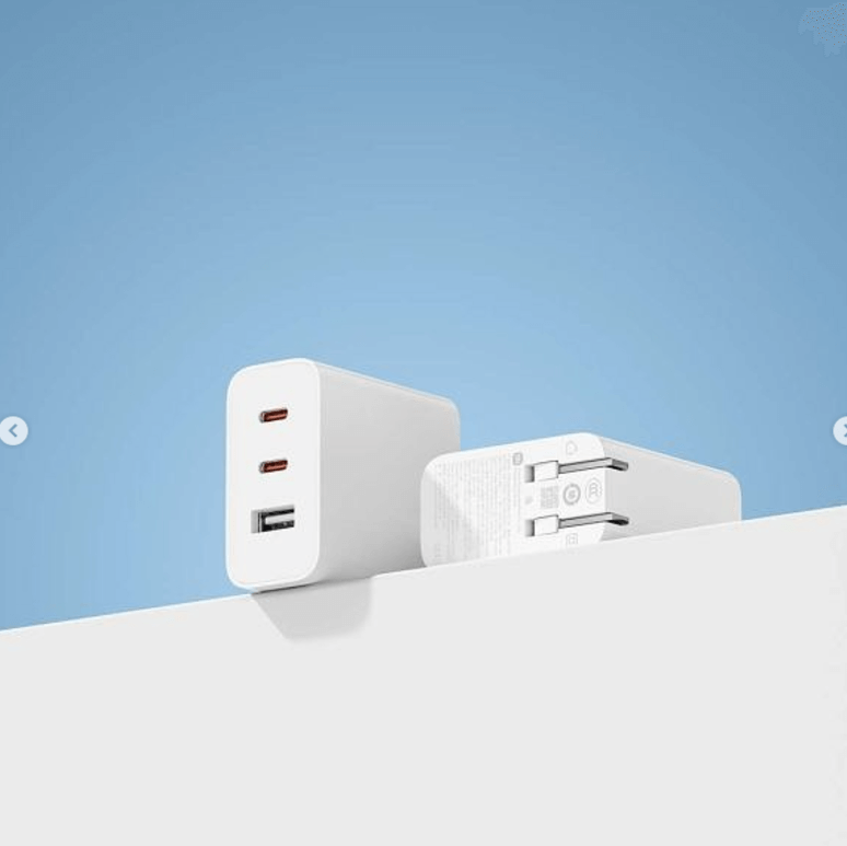 Зарядное устройство Xiaomi GaN Charger 67W 2C1A A07ZM белый