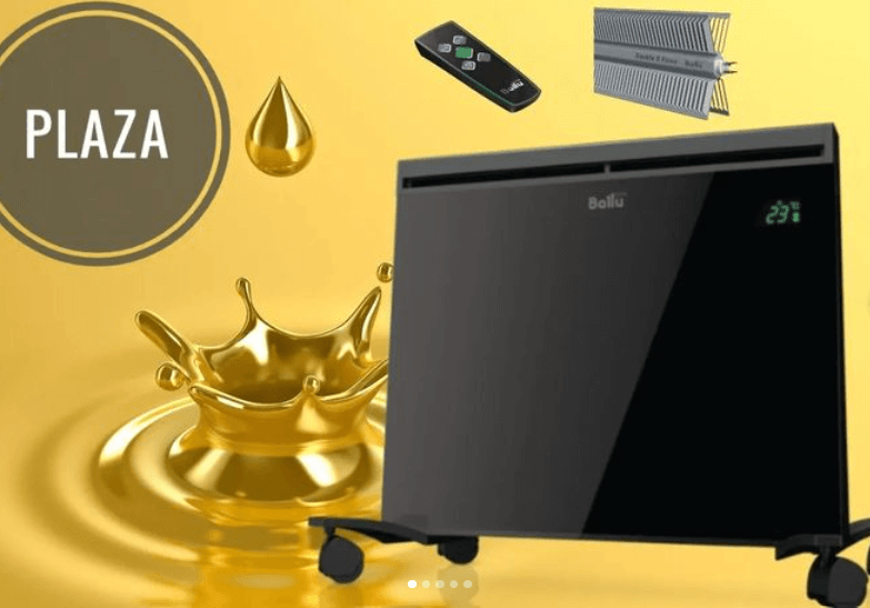Конвекторы Ballu PLAZA 1,5 кВт на 15 м²