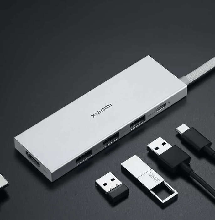 Док-станция Xiaomi Type-C 5-in-1 Docking Station PD100W (XMDS05YM)