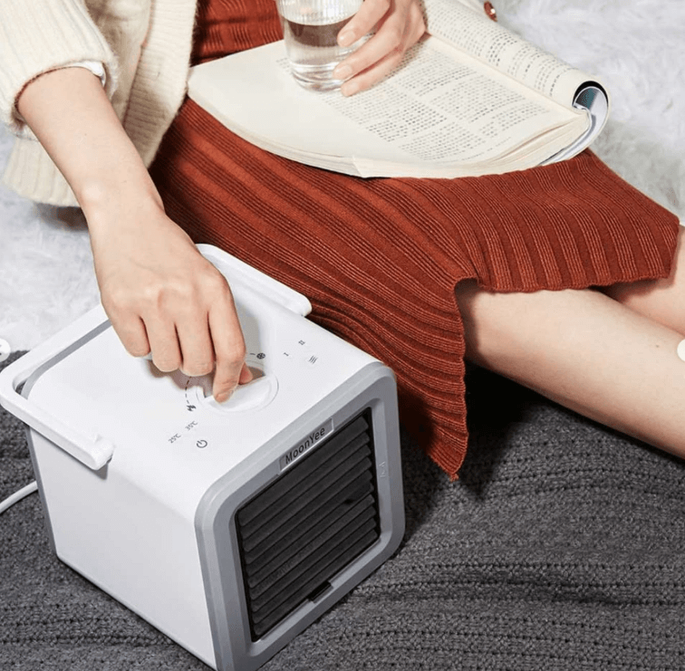 Портативный обогреватель и вентилятор Moonyee Mini Heater Fan MY-LN001