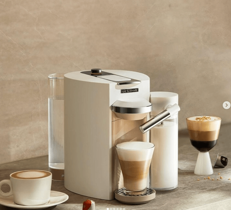 Кофемашина капсульная Xiaomi Scishare Fancy Capsule Coffee Machine (S1205) бежевый