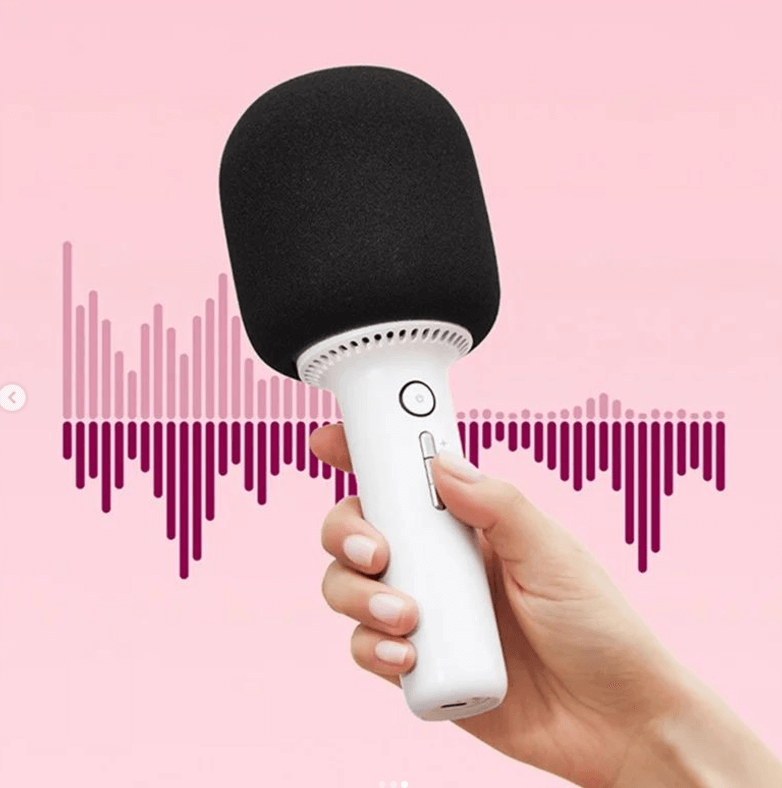 Микрофон с караоке Xiaomi YHEMI Karaoke Microphone 2 White (YMMKF005)