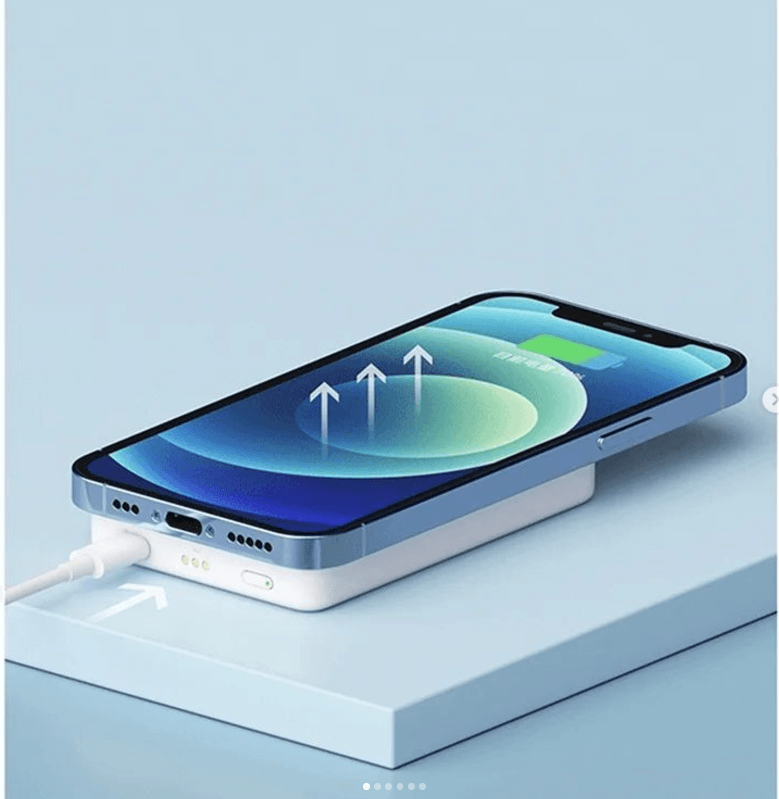 Внешний аккумулятор с беспроводной зарядкой Xiaomi Magnetic Wireless Charger 5000 mAh