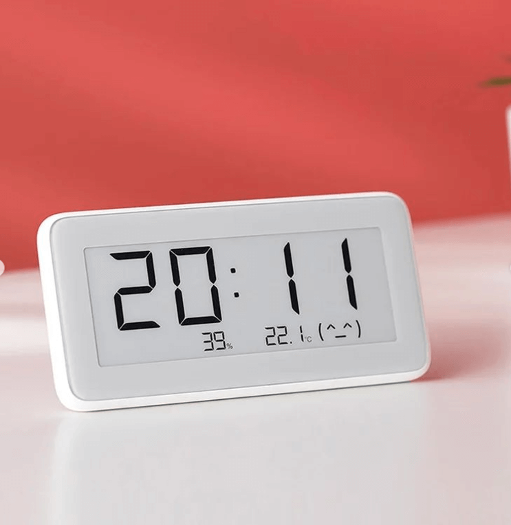Часы-датчик температуры и влажности Xiaomi Mijia Temperature And Humidity Electronic Watch (LYWSD02MMC)