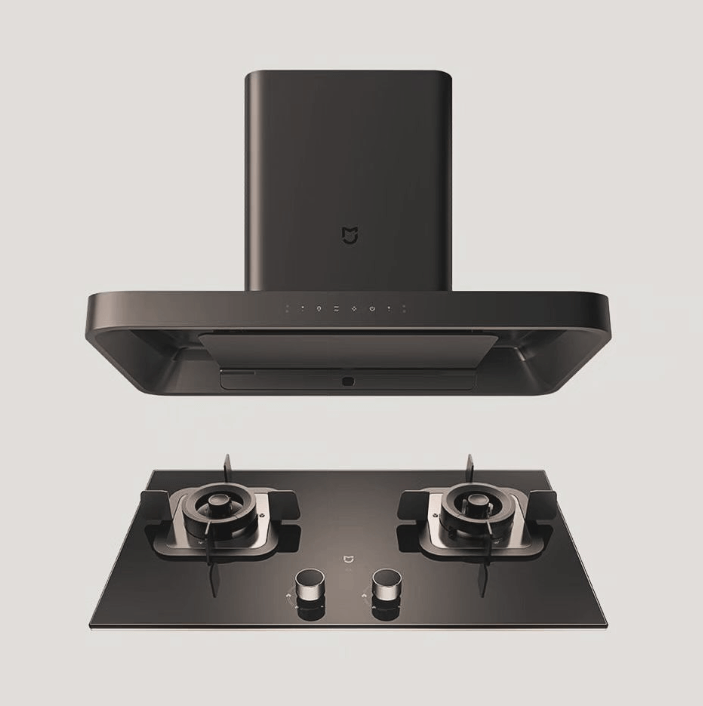 Умная вытяжка Xiaomi Mijia Smart Smoke Suction Machine (CXW-260-MJ01) + плита 5200W S1