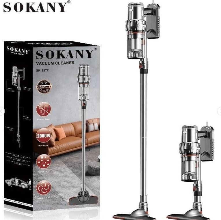 Пылесос вертикальный беспроводной SOKANY SK-3377
