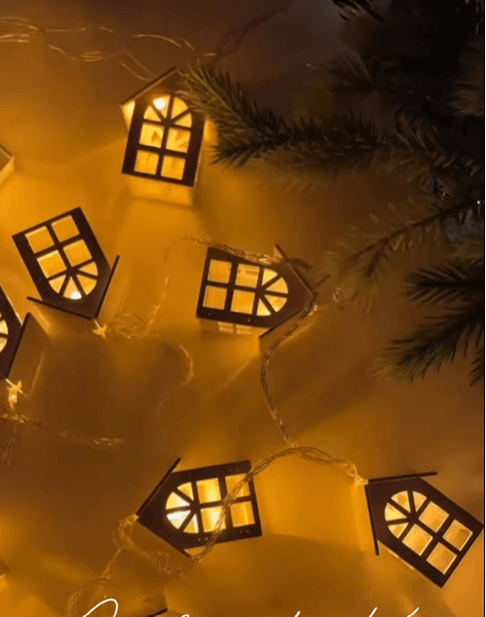 Гирлянда Дом 2м