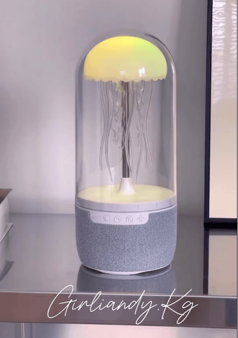 Светильник+колонка 2в1 "Танцующая медуза"