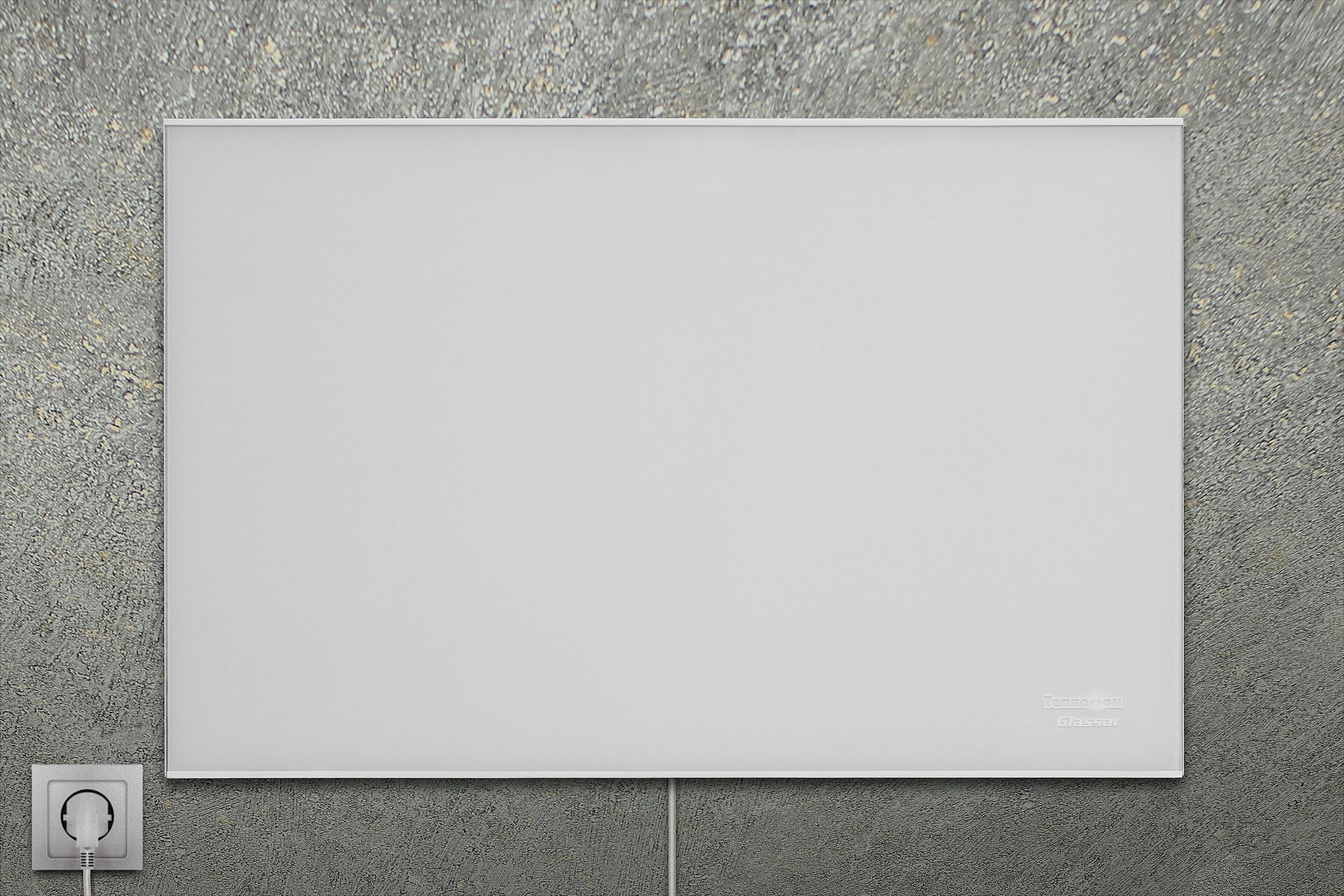 Обогреватель Glassar 600 ЭРГН 0,6 белый