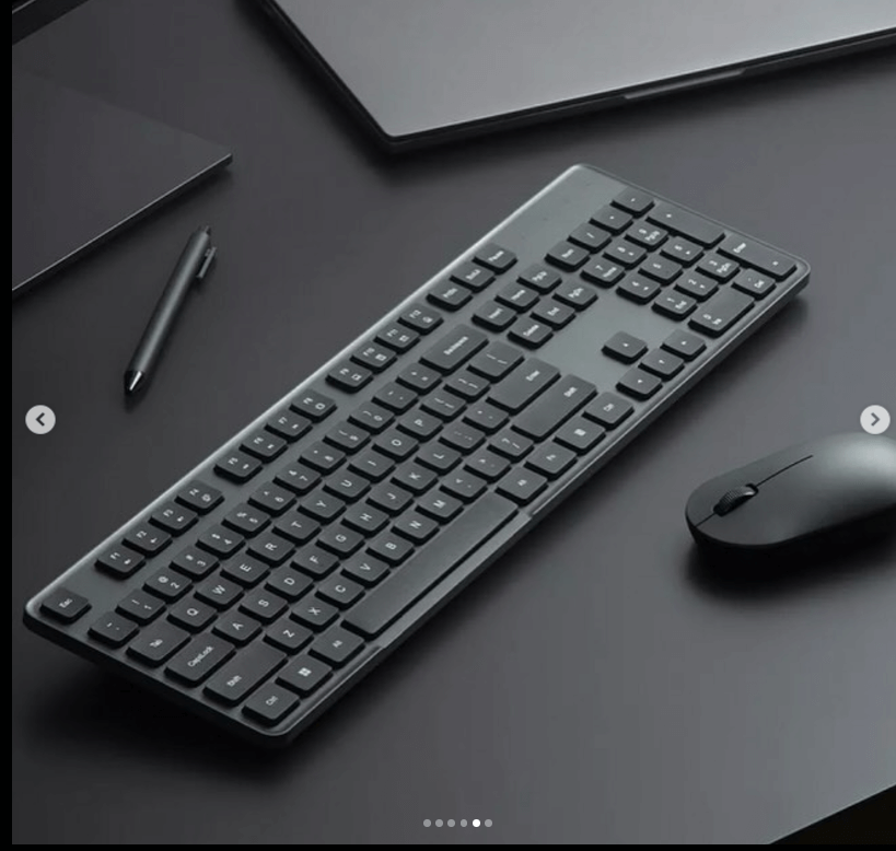 Беспроводная клавиатура с мышкой Xiaomi Wireless Keyboard and Mouse Set 2 (WXJS02YM)