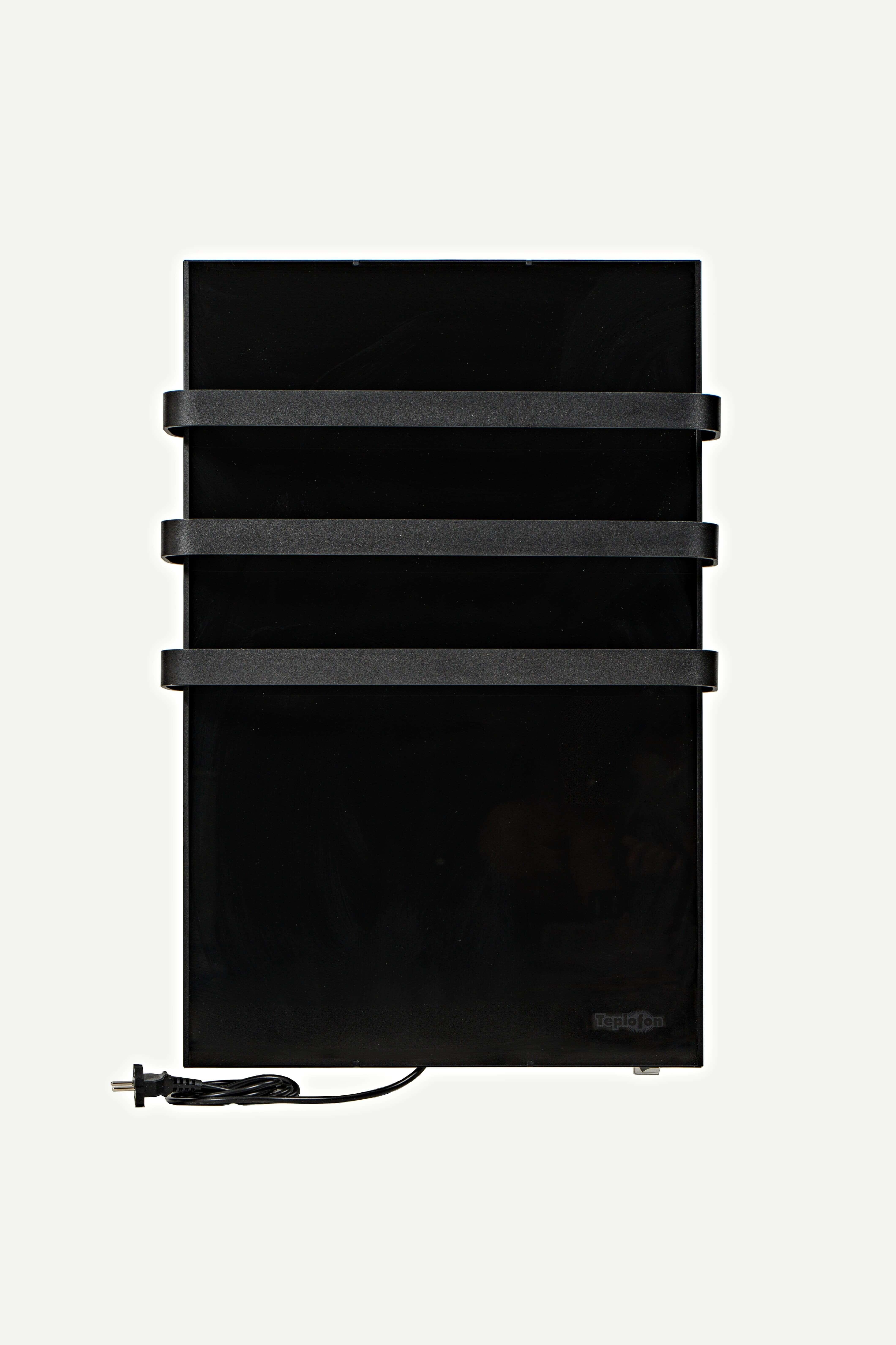 Электрический полотенцесушитель Теплофон ЭРГН-0,15/220 (п) 150 Вт чёрный